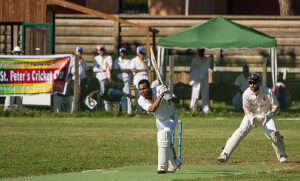 2b. Cricket in action