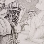 Via Crucis realizado por algunos religiosos legionarios