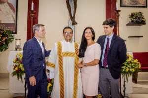Father Santiago Mejía, LC received the diaconal ordination in Aguascalientes