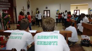 Jóvenes Regnum Christi en Guinea