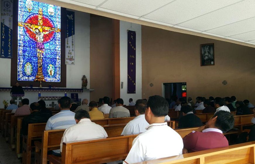 Retiro de Cuaresma a sacerdotes de la arquidiócesis de Antequera (Oaxaca)