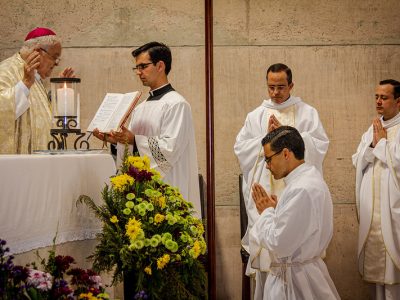 El P. Santiago Mejía, LC recibió la ordenación diaconal en Aguascalientes