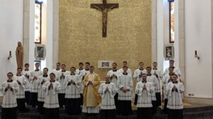 Recepción del ministerio del lectorado de religiosos en Roma
