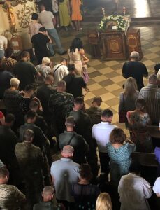 Il P. Arturo Díaz, LC in Ucraina: "Valutano molto che tu sia con loro"