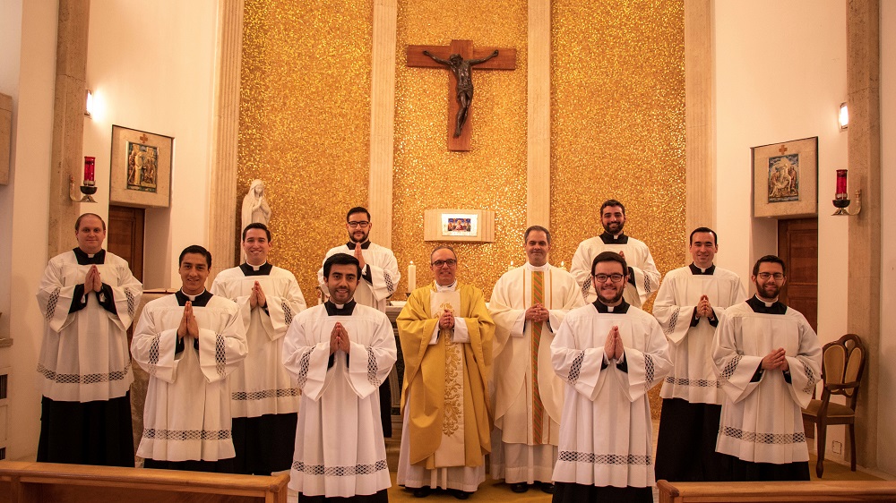 Recepción del ministerio del lectorado de religiosos en Roma