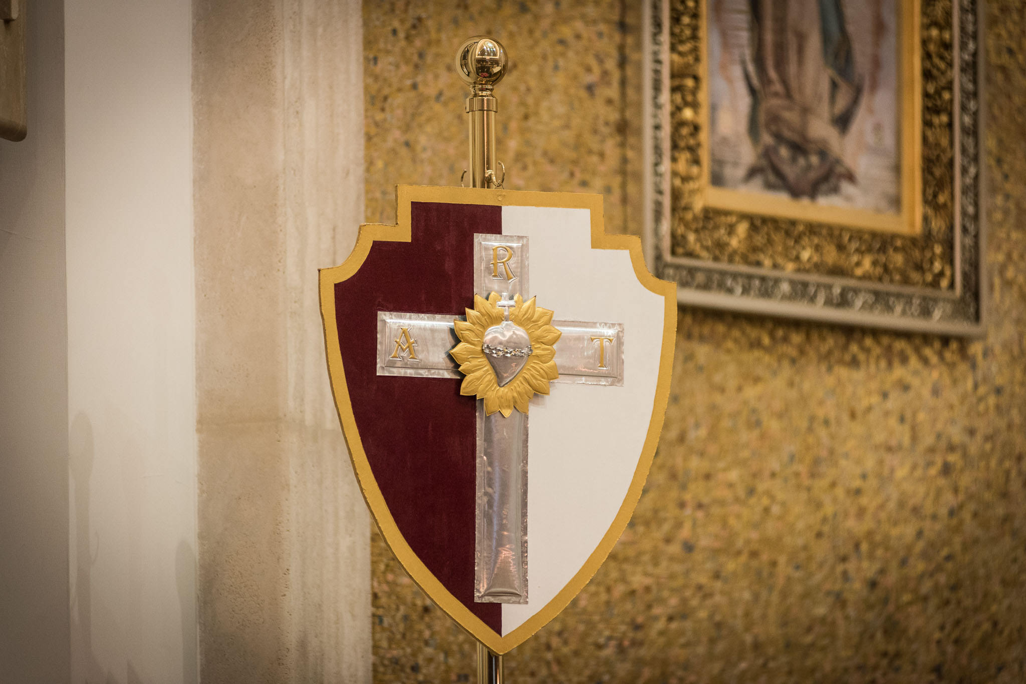 El Legionario, guardia de honor del Corazón de Jesús