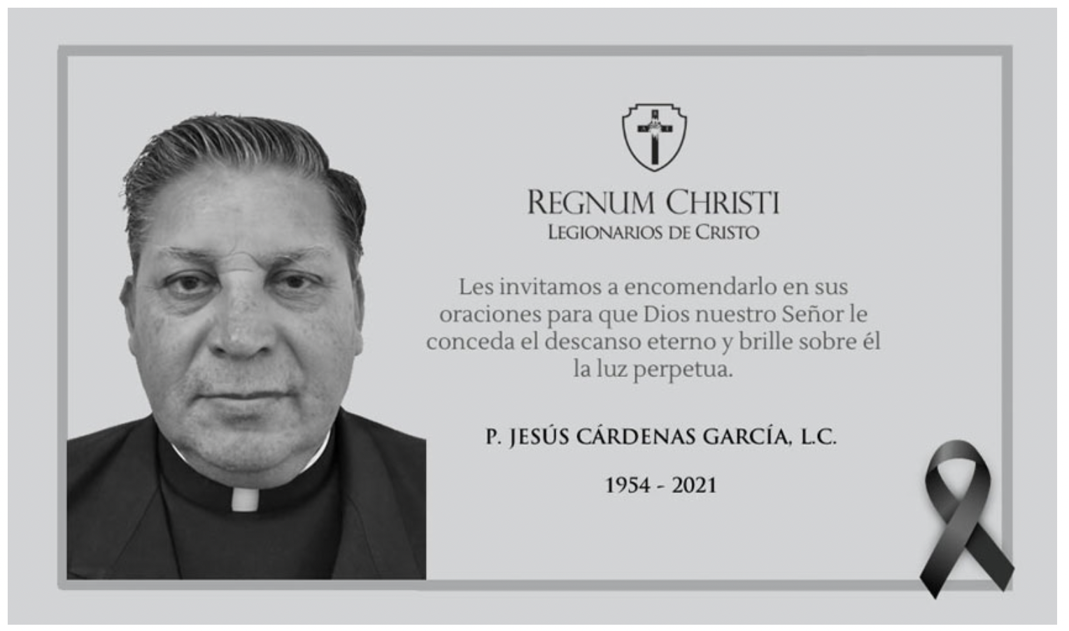 Fallece en Cancún el P. Jesús Cárdenas García, LC